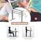 Manual Hand Crank Standing Desk Frame Sit to Stand Adjustable Base